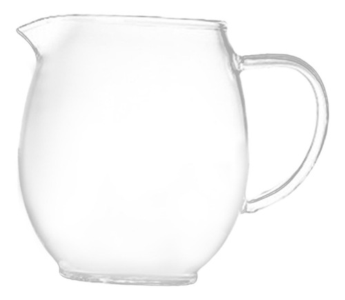 4 Jarra De Vidrio Para Leche Fresca Y Elegante 400ml