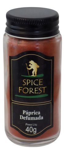 Tempero Condimento Páprica Defumada- Spice Forest - 40 G