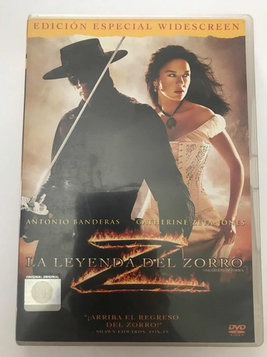 Dvd La Leyenda Del Zorro