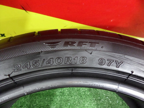 Llanta 245 40 18 Bridgestone Potenza S001 Mf 268 (Usado)