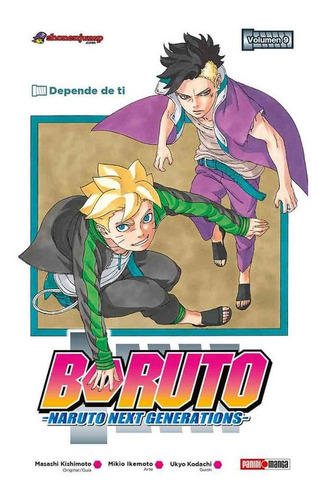 Boruto N.9 Naruto Next Generations Manga Panini