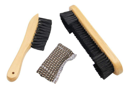 Juego De Limpiadores Para Mesas De Billar, Madera Y Cepillos