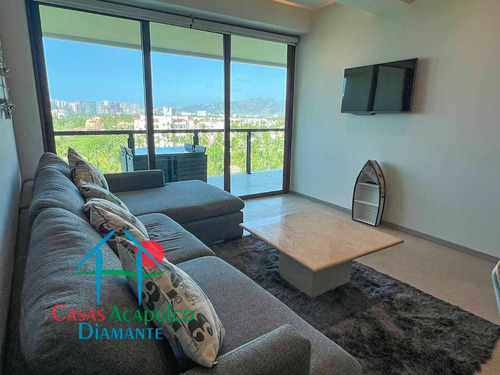 Cad La Isla Ibiza B7. Terraza Con Vista A Las Albercas Y Áreas Comunes