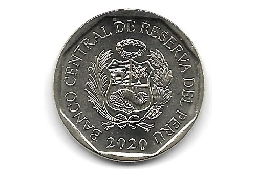 Peru Moneda 1 Sol Año 2020 , Unc