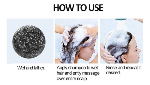 Axw Sabonete Em Barra De Shampoo Para Escurecimento De
