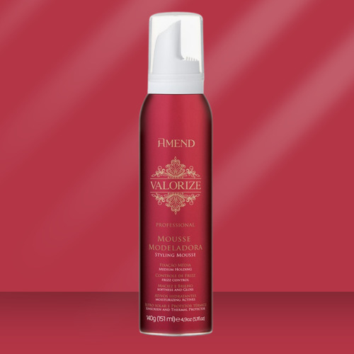 Amend Mousse Modeladora Fixação Média Valorize 140g