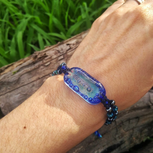 Imagen 2 de 2 de Pulsera Tejida Chaquiron Soda Li