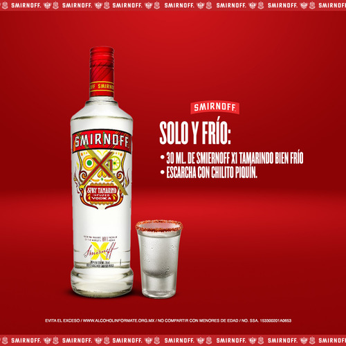 Smirnoff Vodka Tamarindo 750ml