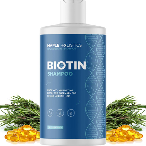 Champú Biotin Para Hombres Y Mujeres - 2 Tamaños Disponib.