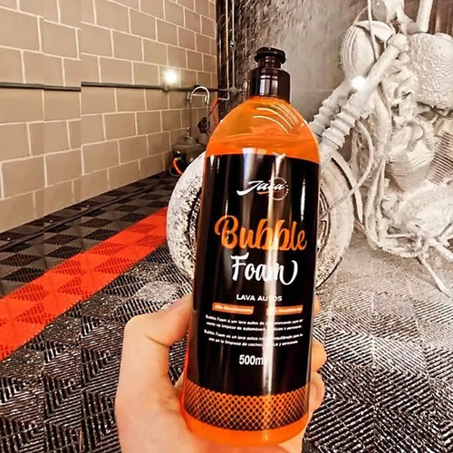 Imagem 2 de 3 de Bubble Foam 500ml Jaça Shampoo Lava Auto Neutro Snow Foam