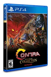 Edición limitada de Contra Anniversary Collection para PS4 Midia Fisica