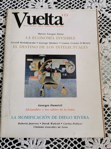 Revista Vuelta 123 Febrero 87 Mario Vargas Llosa