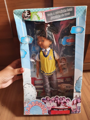 Boneco Cirilo Carrossel