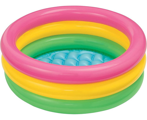 Intex 34in X 10in Sunset Glow Soft Inflable Bebé / Niños Pis