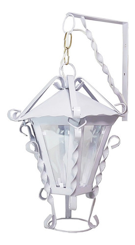 Farol Eco.rustico Chico Blanco