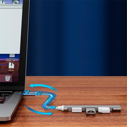 Hub Tipo C Com 4 Portas Usb