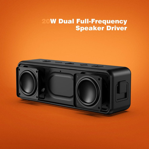 Raymate Altavoces Bluetooth, 20 W Ipx7 Altavoz Impermeable
