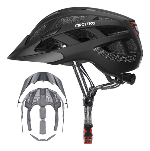 Grottico - Casco De Bicicleta Para Adultos, Hombres, Mujeres