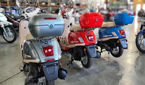 Imagen 5 de 15 de Mondial Scooters Allegro 150 C/baul 0km Envios Todo El Pais