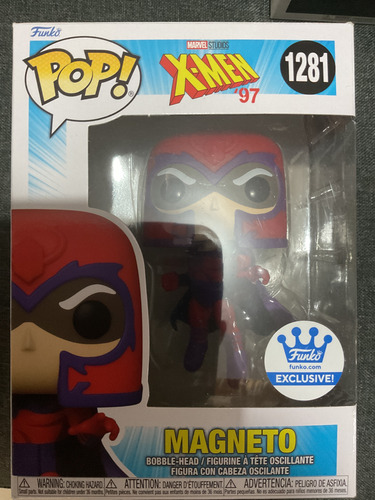 Funko Pop Magneto #1281 X-men 97 Funko Shop Exclusive (Usado)