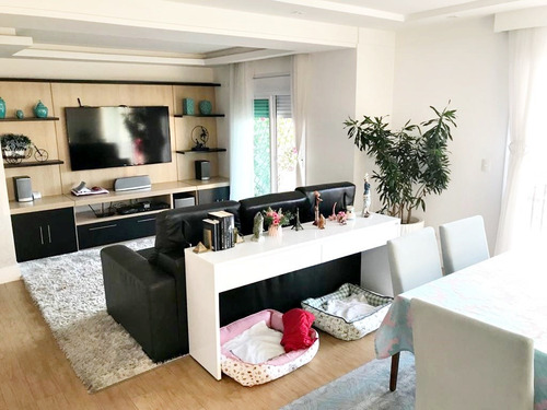 Imagem 1 de 14 de Apartamento Mobiliado 150m² 3 Suites 3 Vagas Vl Rosália