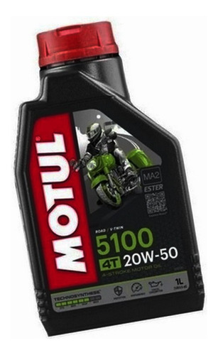 Aceite De Moto 5100 Motul 20w50 4t Semi Sintético