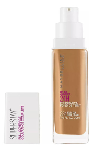 Base De Maquillaje Maybelline Super Stay Tono334  3pzas