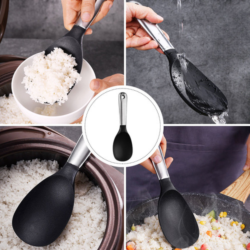 Cuchara Antiadherente Para Arroz, 1 Unidad, Para Servir Comi