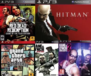 Red Dead Redemption Goty + Grand Theft Auto + Juegos Ps3