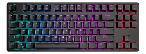 Teclado Mecánico Para Juegos Rkroyal Kludge Rk87 Negro En In