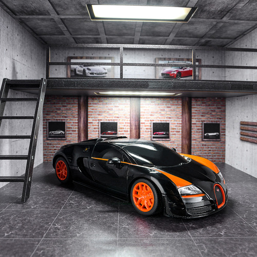 BEZGAR Bugatti Remote Control Car for Boys 8-12 - 1:24 Officially Licensed Bugatti Racing Car Model Vehicle, Experience The Thrill of Bugatti with 2.4Ghz Bugatti Toy Car for Kids and Adults