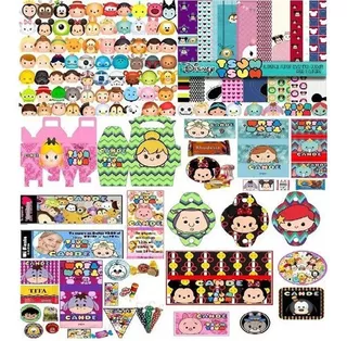 Kit Imprimible Fiesta De Tsum Tsum