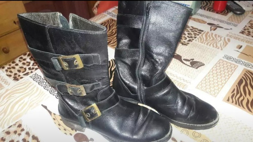 Botas Febo N° 38 De Cuero