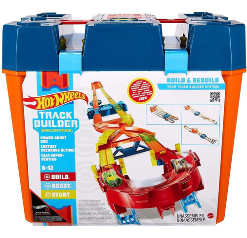 Hot Wheels Mega Caixa Track Builder Gnj01