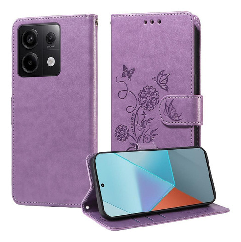 Funda Abatible For Xiaomi Redmi Note 13 Pro 5g Con Ranuras