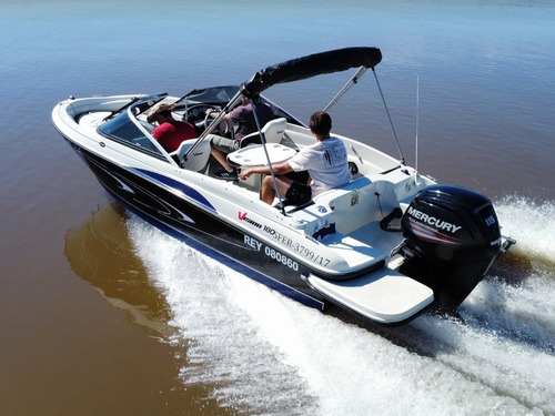 Lancha Vision 180 Con Mercury 115hp 4t. 2017. Con Trailer.