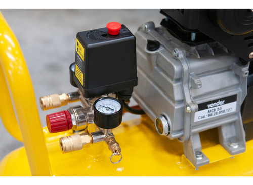 Motocompressor De Ar 8,0 Pcm 50 Litros 220 V Mcv 50 Vonder