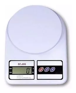 Balança Eletrônica Digital Cozinha Precisão De 1g Em 1g | Capacidade máxima 10 kg Cor Branca