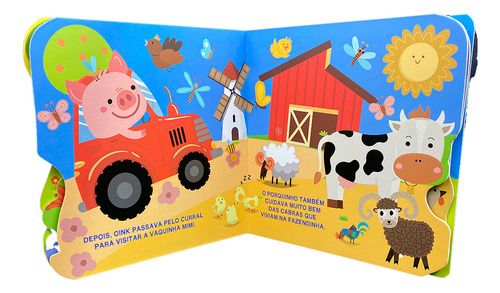 Coleção Diversão Com os Veículos - Oink e o Seu Trator