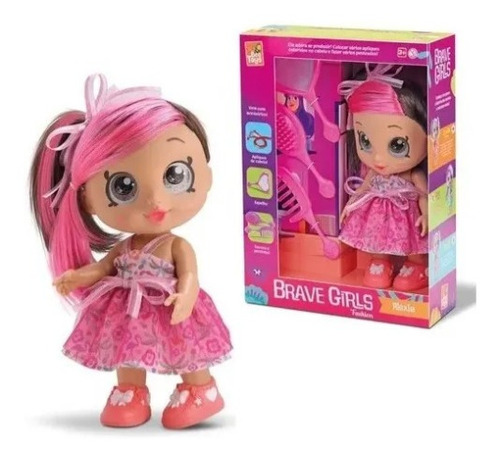 Boneca Alexis Fashion Brave Girls Com Acessórios - Bee Toys