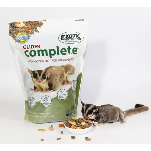 Alimento Proteinas Pellets Fruta Planeadores De Azucar