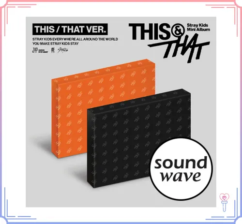 【新品未開封】Musickorea THIS&THAT Straykids 8枚 Stray Kids - Mini Album This & That Original This Ver. | MercadoLivre