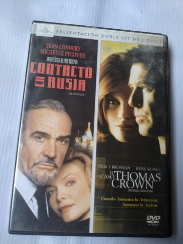 Contacto En Rusia El Caso Thomas Crown Dvds Originales