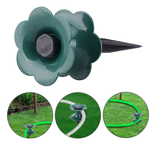 Paquete De 6 Espigas Guía Para Mangueras De Jardín, Resisten