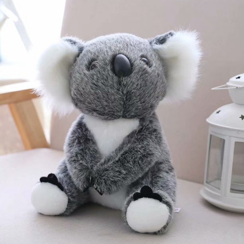 Grey Xl Plush Doll Lindo Juguete De Peluche De Oso De Koala