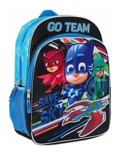 Morral Escolar De Pj Mask Héroes En Pijama Niños