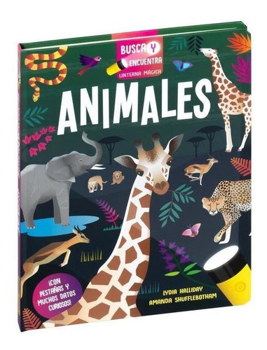 Libro: Busca Y Encuentra Linterna Mágica, Animales. Vv.aa.. 