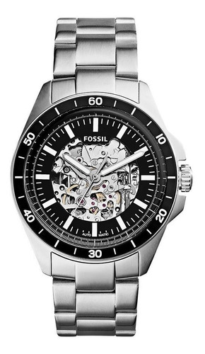 Relógio Fossil Masculino Automático Esqueleto Me3146/1pn
