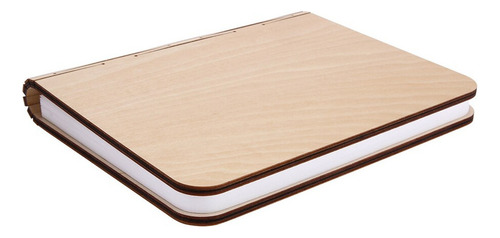 Para L Mesa De Madera Plegable En Forma De Libro Con Luz De