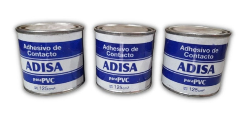 Adhesivo De Contacto Pvc Adisa X1/8lts.
